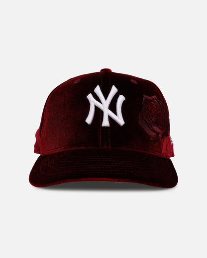 New Era New York Yankees 'Velvet Roses' 59FIFTY Fitted Maroon