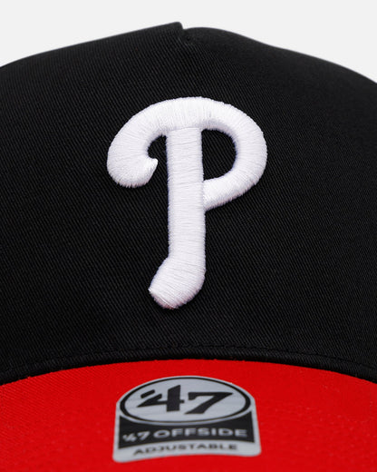47 Brand Philadelphia Phillies 'Black And Red Variety Pack' 47 Offside Snapback Black/Red