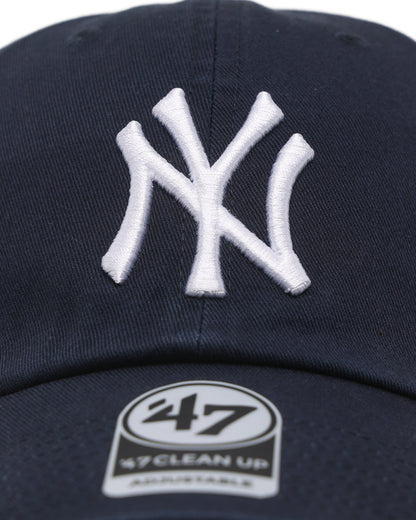 47 Brand Men's New York Yankees '47 Clean Up Strapback Navy
