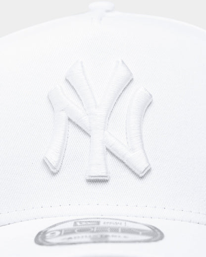 New Era New York Yankees 9FORTY A-Frame Snapback White