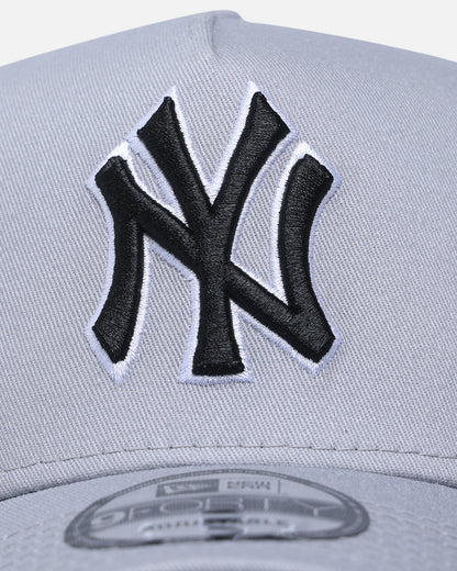 New Era New York Yankees 9FORTY A-Frame Snapback Grey/Black/White