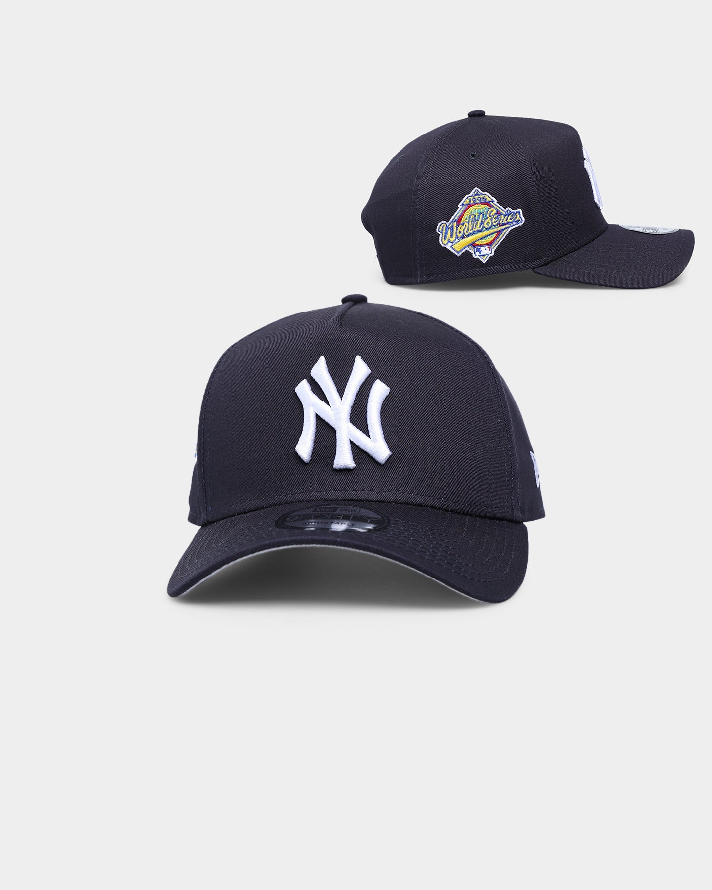 New Era New York Yankees Q221 World Series 9FORTY A-Frame Snapback Navy