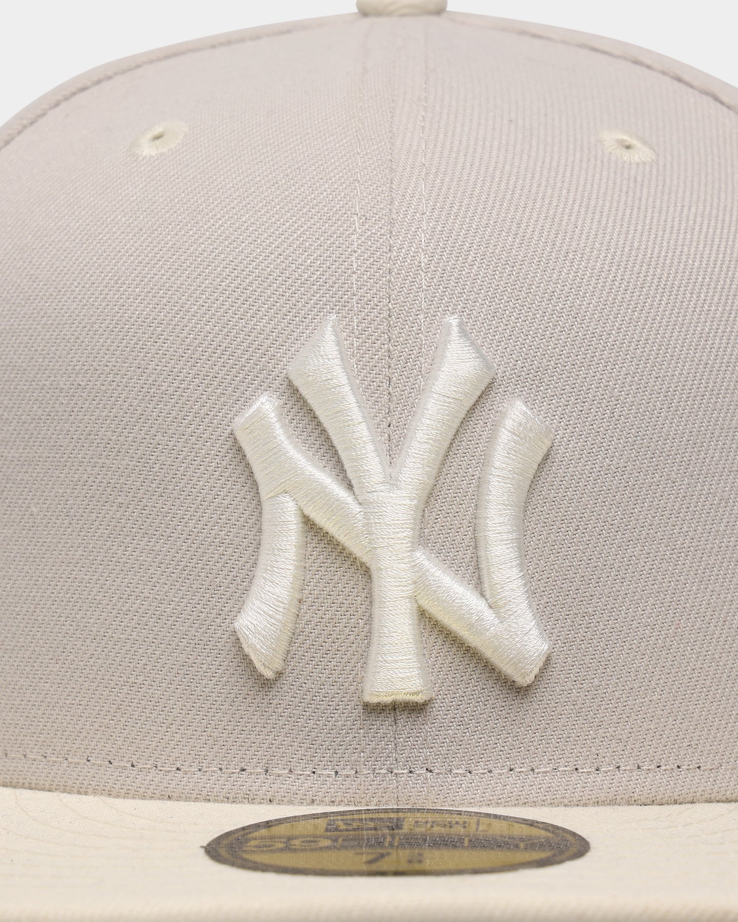New Era New York Yankees 59FIFTY Fitted Stone/White