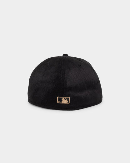 New Era New York Yankees 'Black Tan Suede' 59FIFTY Fitted Black/Tan
