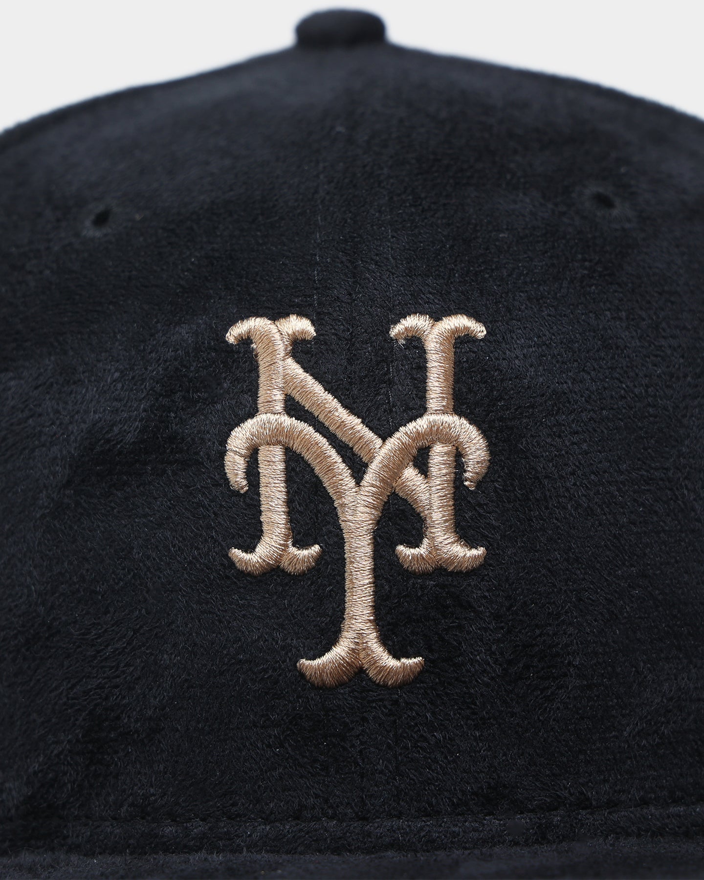 New Era New York Mets Black Tan Suede 59FIFTY Fitted Black/Tan