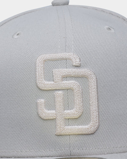 New Era San Diego Padres 'Chain Stitch' 59FIFTY Fitted Stone