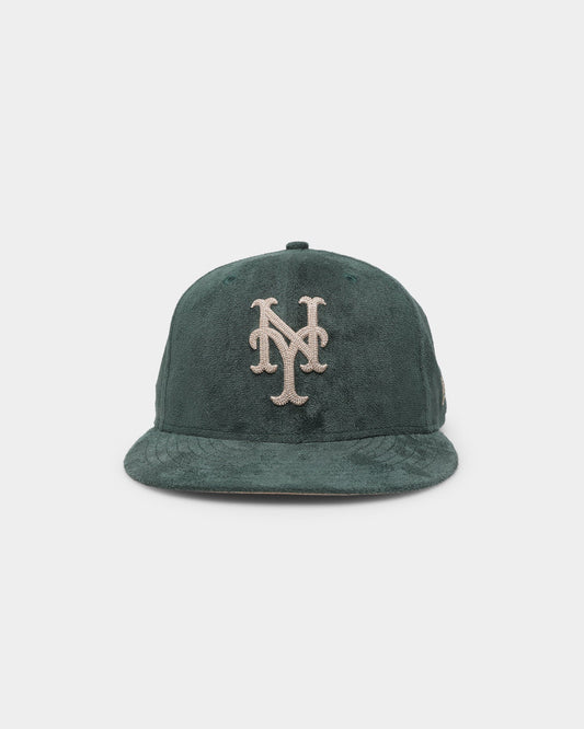 New Era New York Mets 'Forest Suede & Camel' 59FIFTY Fitted Dark Green
