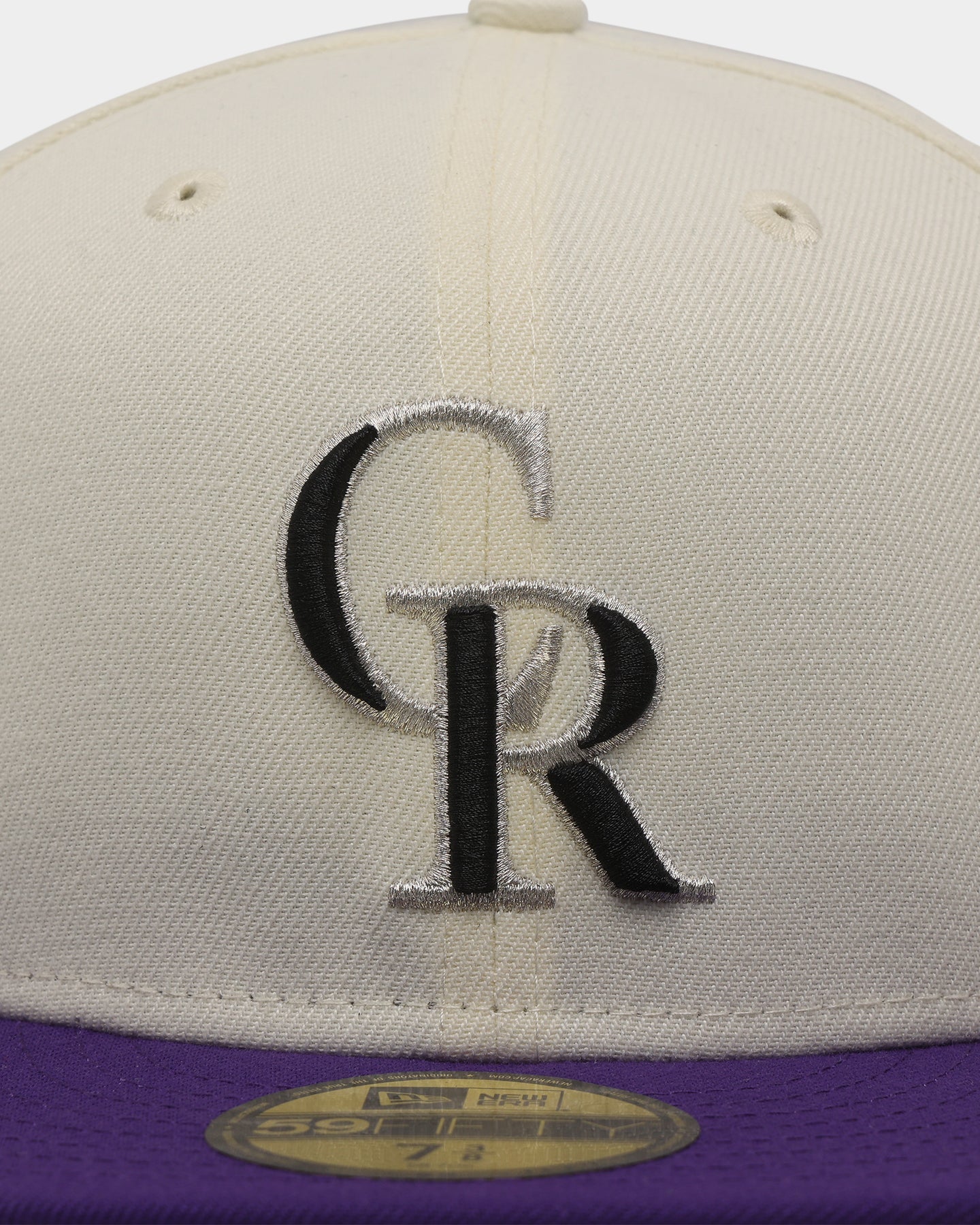 New Era Colorado Rockies 'All Star Game' 59FIFTY Fitted Chrome White/Original Team Colours