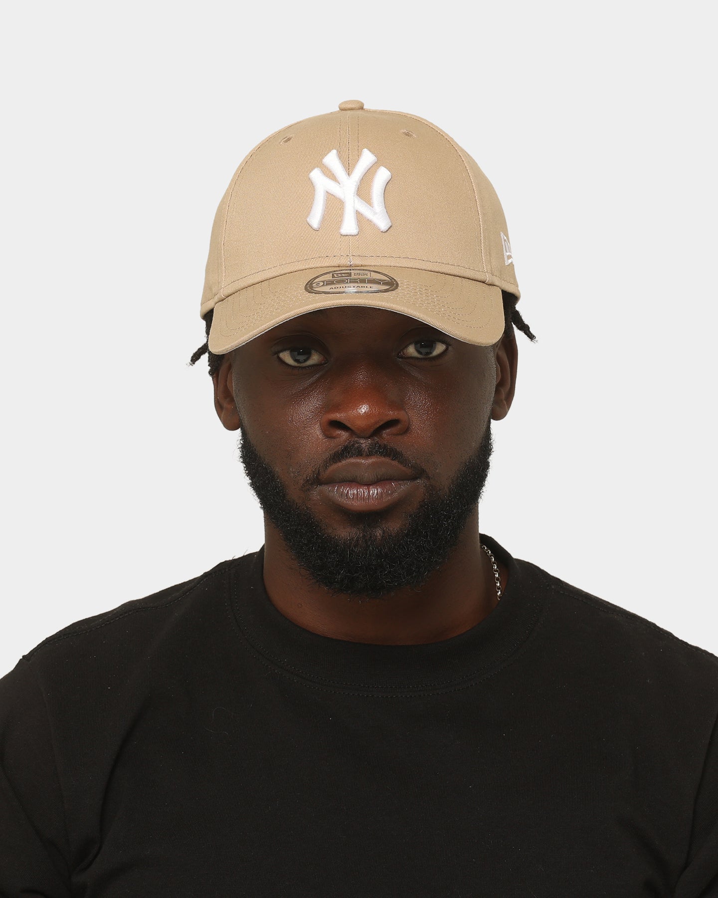 New Era New York Yankees 'Camel White' 9FORTY Casual Strapback Tumbleweed/White
