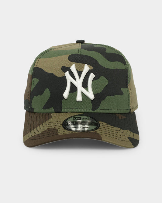 New Era New York Yankees 'Core Camo' 9FORTY A-Frame Snapback Camo/White