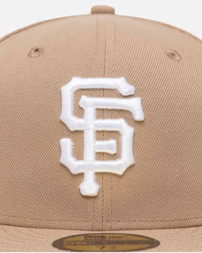 New Era San Francisco Giants "Camel White" 59FIFTY Fitted Tumbleweed/White