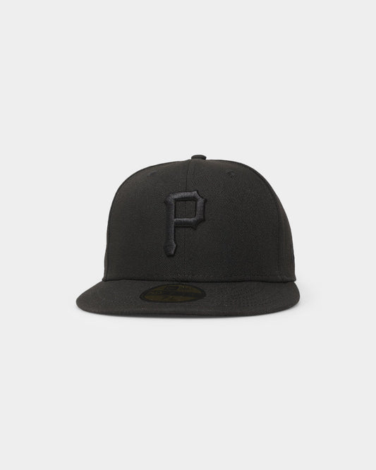 New Era Pittsburgh Pirates 'Black On Black' 59FIFTY Fitted Black/Black