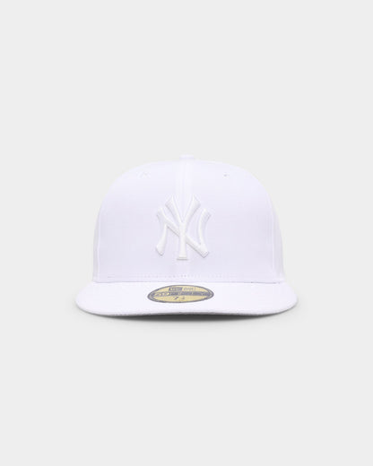 New Era New York Yankees 'White On White' 59FIFTY Fitted White/White