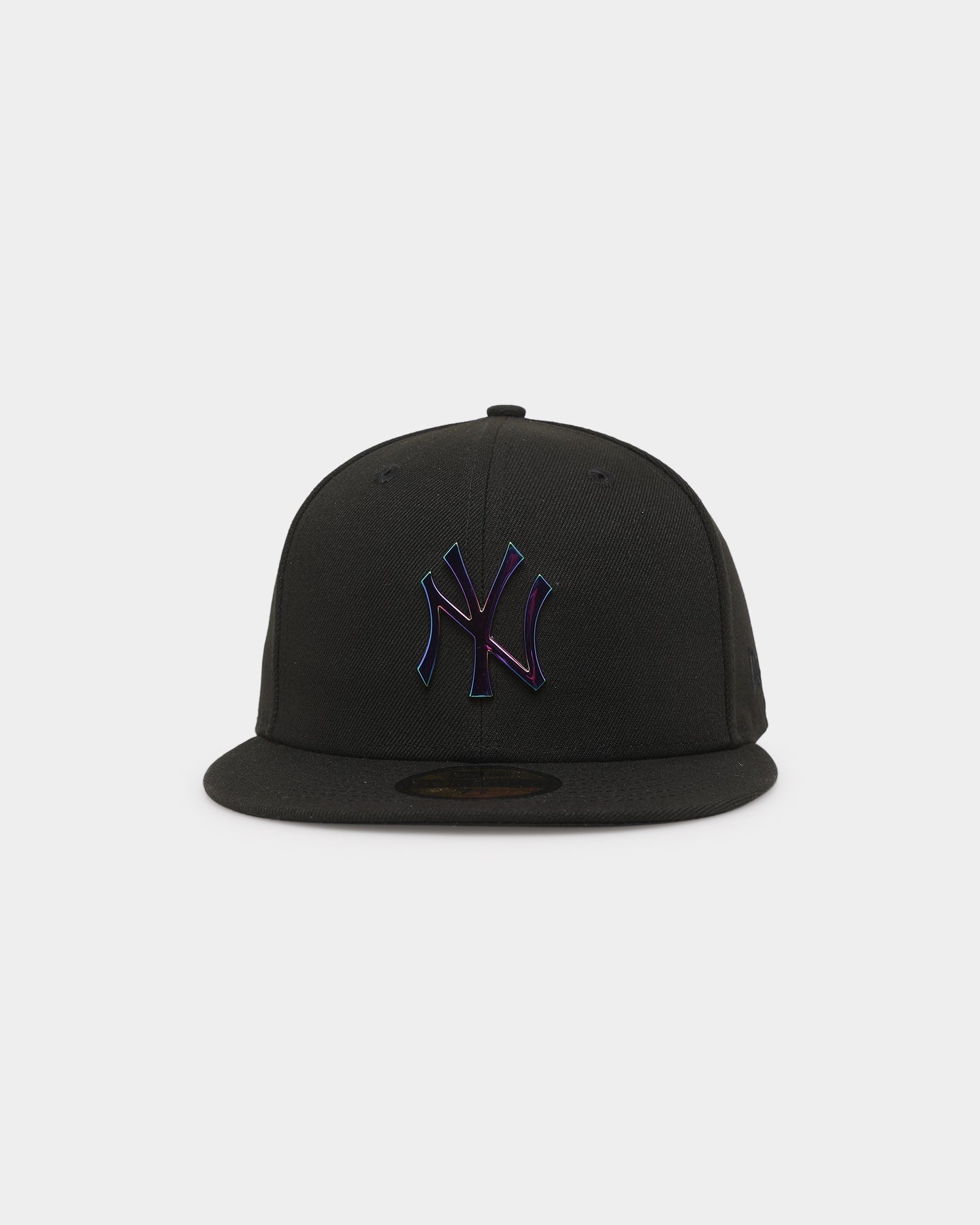 New Era New York Yankees 'Metal Badge' 59FIFTY Fitted Black/Iridescent