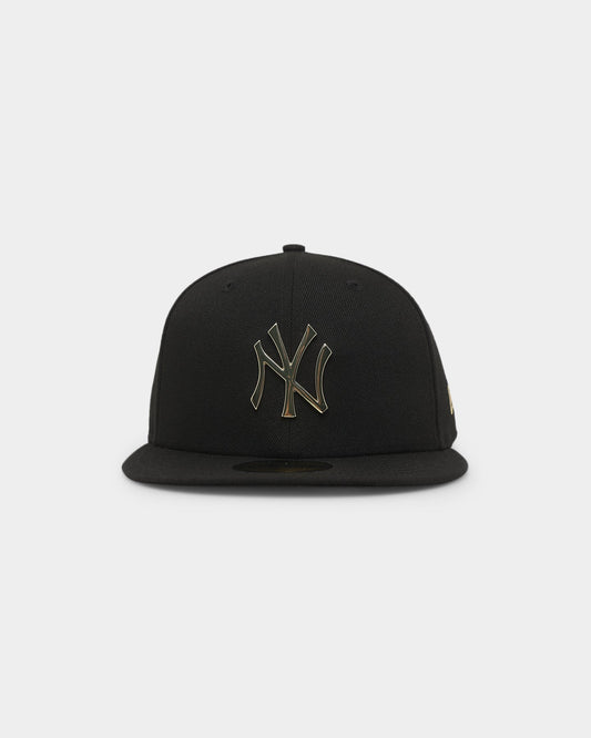 New Era New York Yankees 'Black Gold' 59FIFTY Fitted Black/Gold Metallic