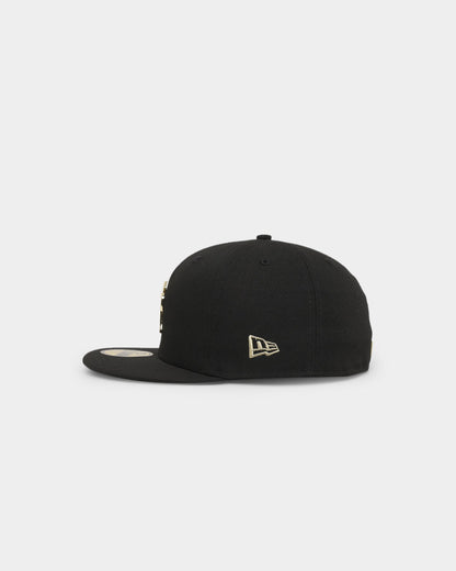 New Era New York Yankees 'Black Gold' 59FIFTY Fitted Black/Gold Metallic