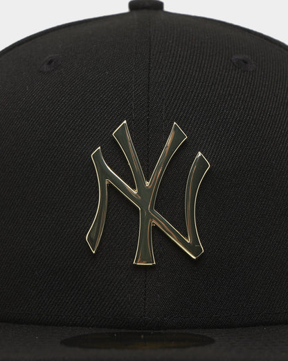 New Era New York Yankees 'Black Gold' 59FIFTY Fitted Black/Gold Metallic