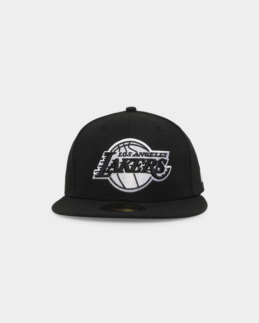 New Era Los Angeles Lakers 59FIFTY Fitted Black/White