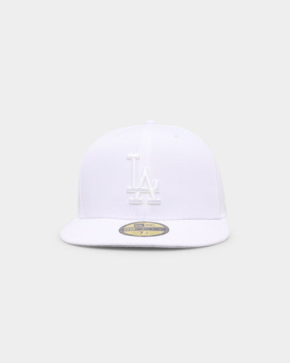New Era Los Angeles Dodgers 'White On White' 59FIFTY Fitted White/White