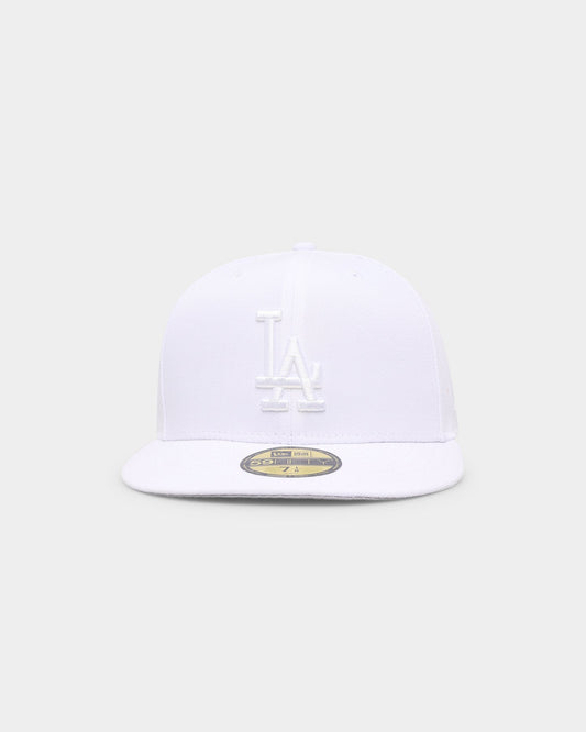 New Era Los Angeles Dodgers 'White On White' 59FIFTY Fitted White/White