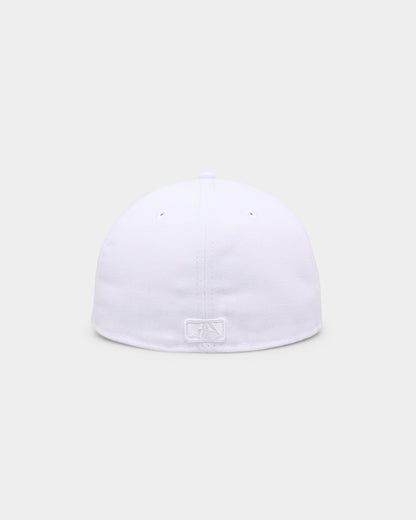New Era Los Angeles Dodgers 'White On White' 59FIFTY Fitted White/White