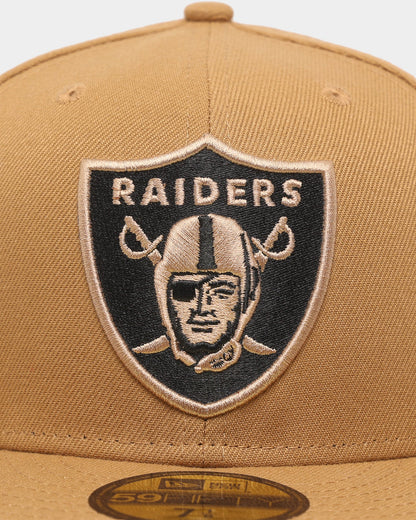 New Era Las Vegas Raiders 'Wheat' 59FIFTY Fitted Wheat/Black
