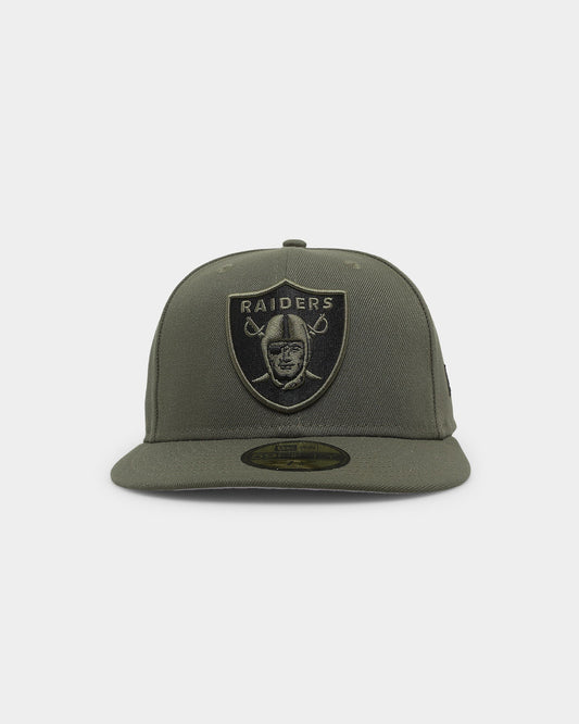 New Era Las Vegas Raiders 'Olive Black' 59FIFTY Fitted Olive/Black