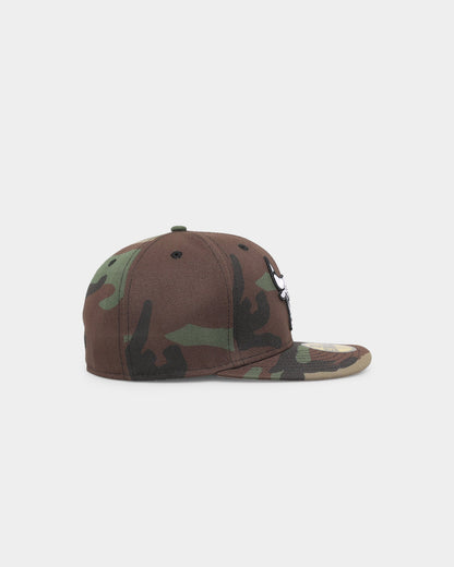 New Era Chicago Bulls 'Core Camo' 59FIFTY Fitted Camo/White