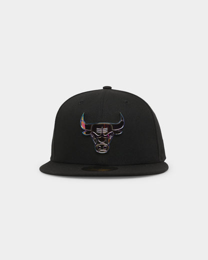 New Era Chicago Bulls 59FIFTY Fitted Black/Iridescent