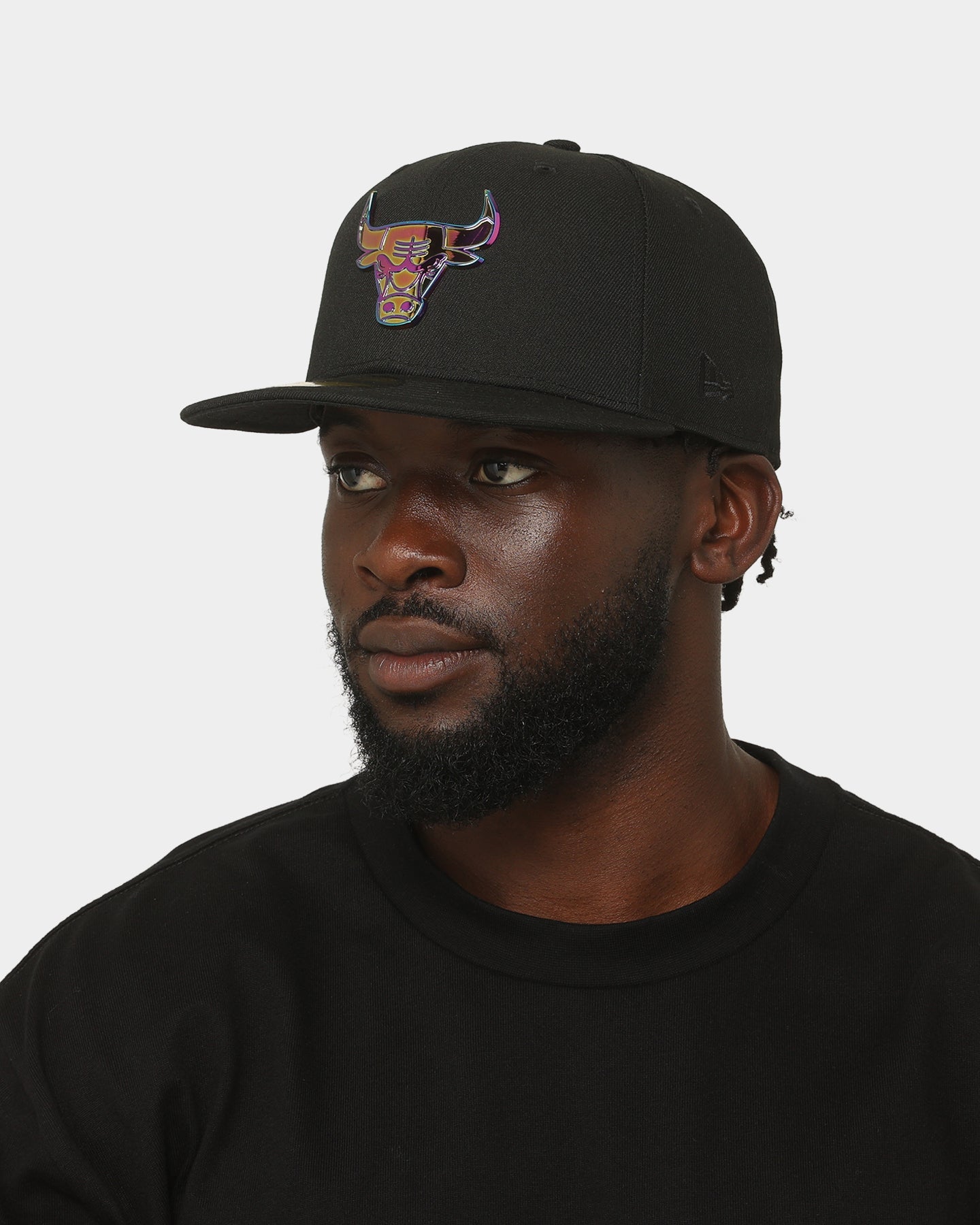 New Era Chicago Bulls 59FIFTY Fitted Black/Iridescent