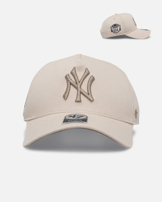47 Brand New York Yankees 'Caramel Swirl' Sure Shot MVP Snapback Natural/Khaki