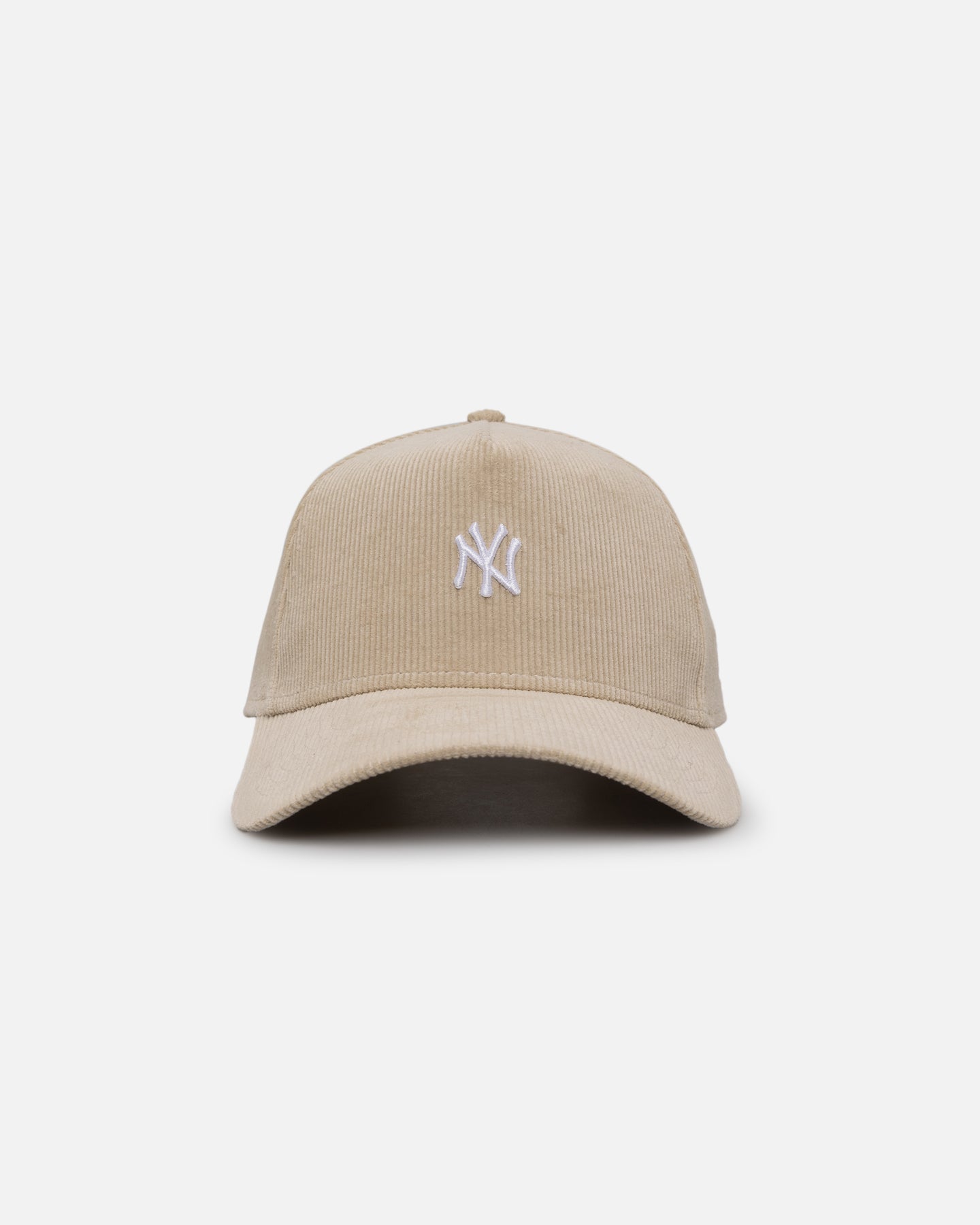 New Era New York Yankees 'Micro Cord Cream' 9FORTY A-Frame Snapback Cream/White