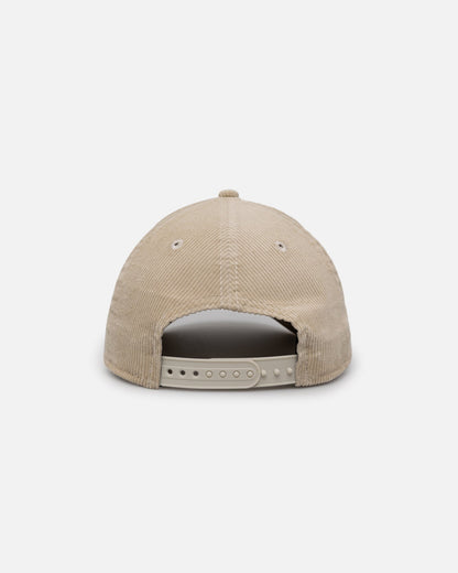 New Era New York Yankees 'Micro Cord Cream' 9FORTY A-Frame Snapback Cream/White
