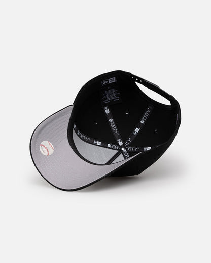 New Era New York Yankees 'Gothic Arch' 9FORTY A-Frame Snapback Black/White