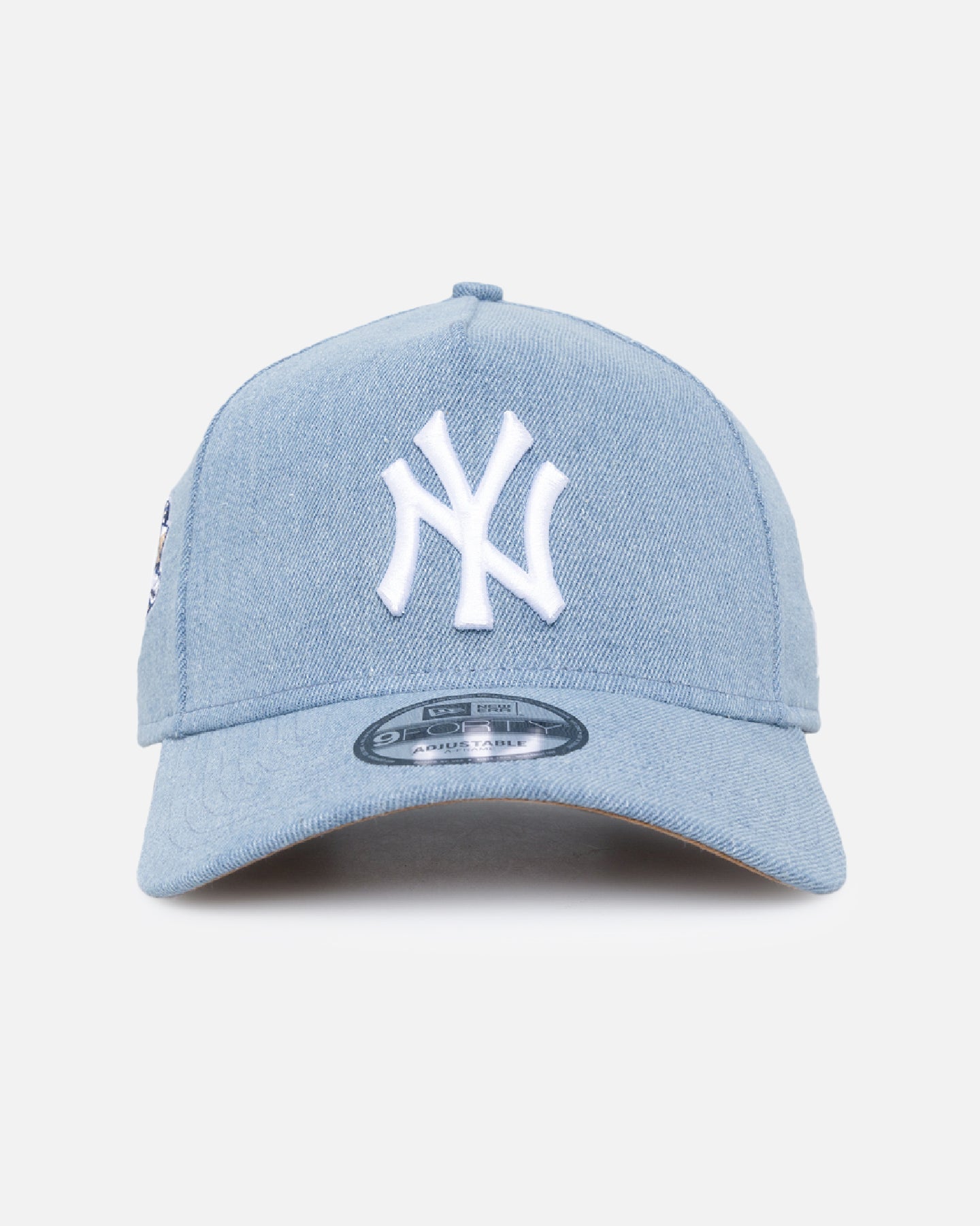 New Era New York Yankees 'Denim White' 9FORTY A-Frame Snapback Denim/Wheat/White