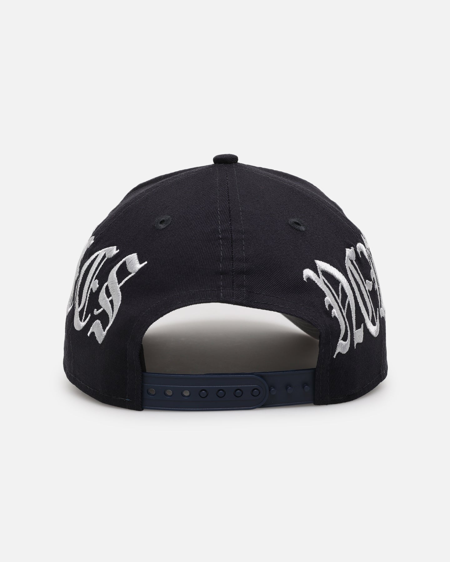 New Era New York Yankees 'Gothic Script' 9FORTY A-Frame Snapback Navy/Grey